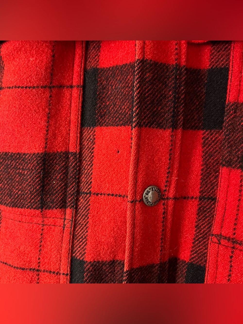 Vintage Filson Mackinaw Cruiser Wool Cape Coat - Picture 5 of 12